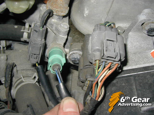 Honda civic oil pressure sensor location