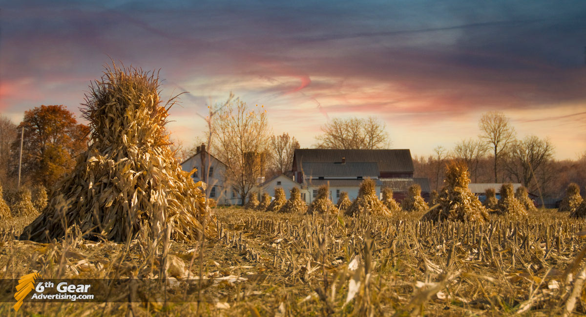Amish Farm in Spencer, Ohio.