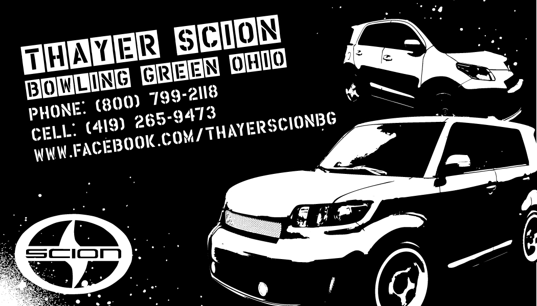 Thayer Scion Business Card